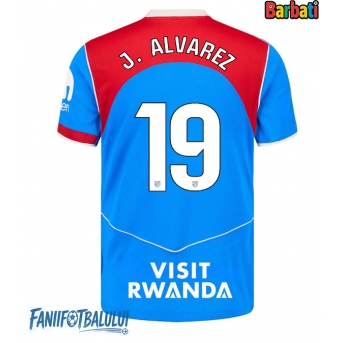 Atletico Madrid Julian Alvarez #19 Tricou Fotbal Replică 2025-26 Barbati Treilea